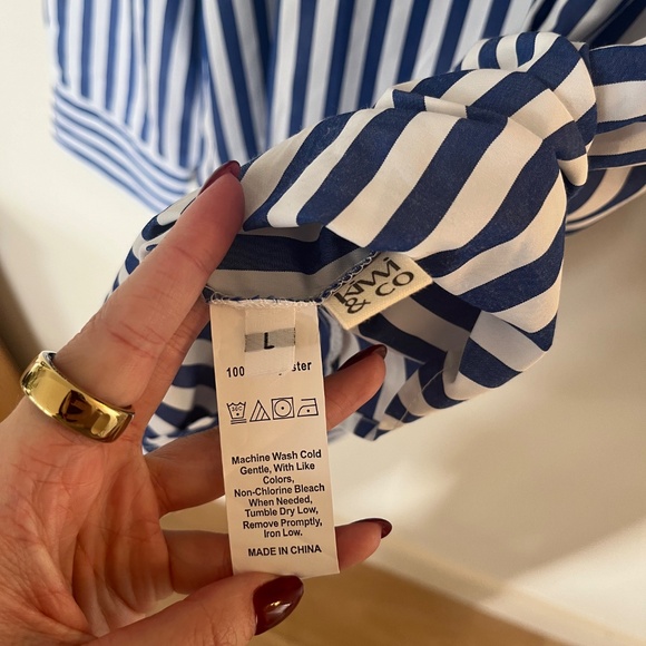 Kiwi & Co Striped Button Up Shirt - Picture 4 of 4